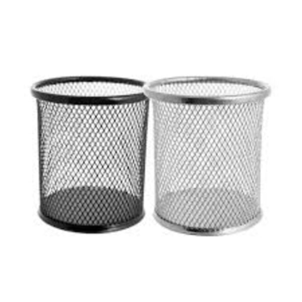 Porta Caneta Aramado Redondo de Metal Art Office