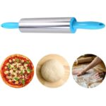 Rolo de Massa Aço Inox com Cabo Colorido