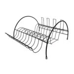 Escorredor de Louça Madefer Inox Preto