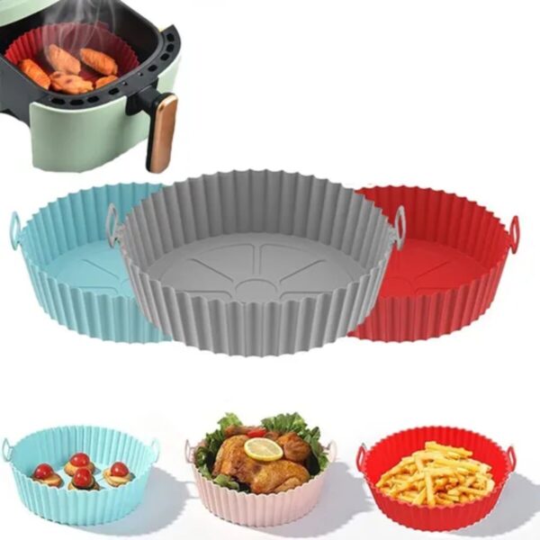 Forma de Silicone para Air Fryer Redonda 70gr