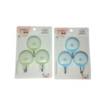 Kit  3 Ganchos Redondos Adesivos