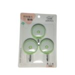 Kit  3 Ganchos Redondos Adesivos - Imagem 2