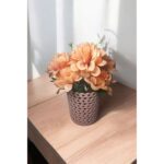 Buqué Dália Artificial Decorativa - Imagem 2