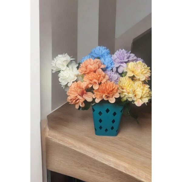 Buqué Dália Artificial Decorativa