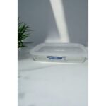 Pote Retangular 1,4 L com Tampa