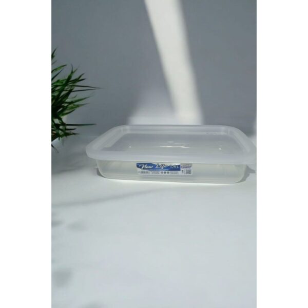 Pote Retangular 1,4 L com Tampa