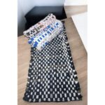 Passadeira Artesanal 40x100 cm em Tiras de Tecido Reciclável – Estampas Sortidas - Imagem 2