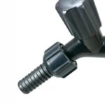 Torneira Plástica Preta 1/2 - Imagem 2