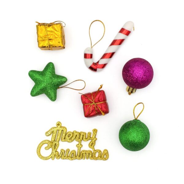 Enfeite Natalinos Sortidos com 9 unidade