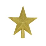 Estrela Dourada com Glitter – Enfeite Decorativo