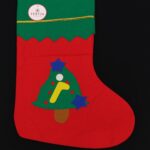 Meia Natalina em Feltro Para Árvore Decorativa - Imagem 2