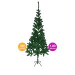 Árvore de Natal 1,8m com 350 Galhos Modelo Pinheiro Verde