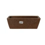 Jardineira de Polietileno 15x19x40cm – Vaso Retangular Resistente para Plantas e Hortas - Imagem 4