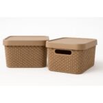 CAIXA ORGANIZADORA C/TAMPA 2 L