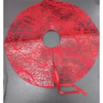 Saia Decorativa para Árvore de Natal em Tecido Metalizado  - Imagem 2