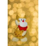 Enfeite Natalino Boneco de Neve e Rena 20x15x5 cm – Decoração de Natal - Imagem 4