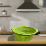 Escorredor Para Massas E Arroz De Plastico Redondo - Imagem 2