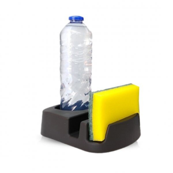 Porta Detergente E Bucha De Plastico Elegance 7898653551283 ref 158