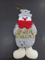 Enfeite Natalino Decorativo 19cm – Decoração de Natal Elegante e Festiva - Imagem 2