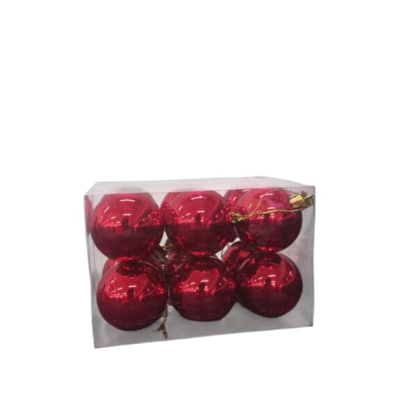 Bolas Natalinas 5cm com 12 Unidades – Decoração de Natal Elegante e Versátil