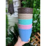 Vaso Rattan Redondo Mini 1,8 L - Imagem 2