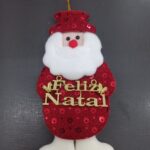 Enfeite Natalino Decorativo 19cm – Decoração de Natal Elegante e Festiva