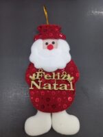 Enfeite Natalino Decorativo 19cm – Decoração de Natal Elegante e Festiva
