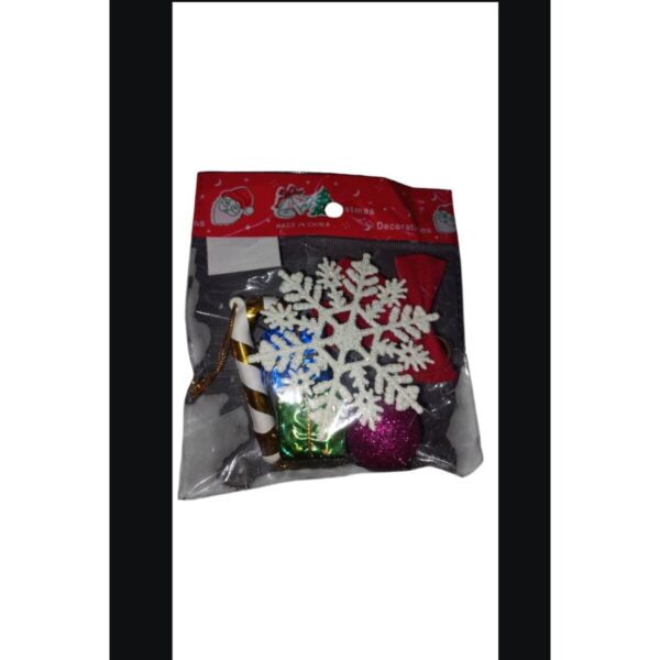 Kit Enfeites Natalinos Sortidos – Decoração para Árvore de Natal