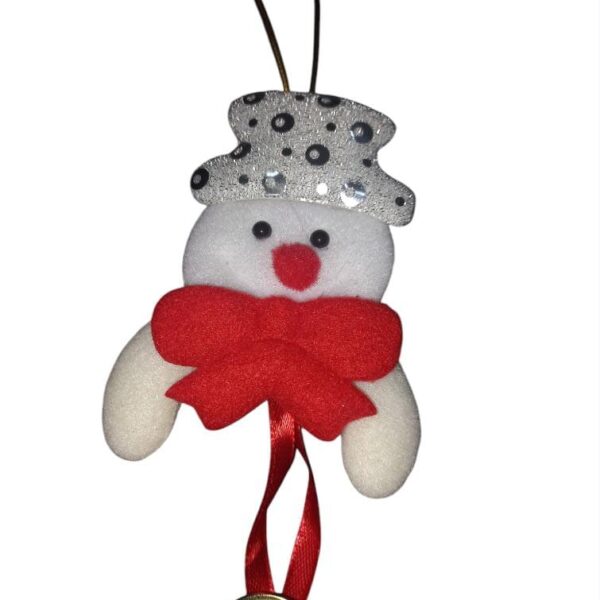 Enfeite Natalino 15cm – Decoração de Natal com Detalhes Brilhantes para Árvores, Mesas e Ambientes Festivos