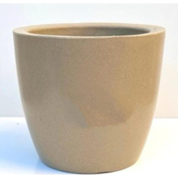 Vaso Cone Redondo Liso 35x39cm – Design Moderno, Ideal para Plantas e Ambientes Internos ou Externos