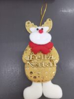 Enfeite Natalino Decorativo 19cm – Decoração de Natal Elegante e Festiva - Imagem 3