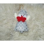 Enfeite Natalino 20cm – Decoração de Natal com Detalhes Brilhantes para Árvore, Mesa ou Ambientes Festivos - Imagem 2