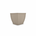 Vaso Cachepô Quadrado Rattan M2 0,85 L - Imagem 5