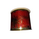 FITA Decorativa VERMELHA 6CM/2,70MT 00386v