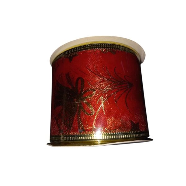FITA Decorativa VERMELHA 6CM/2,70MT 00386v