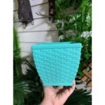 Vaso Cachepô Quadrado Rattan 2,1 L - Imagem 6