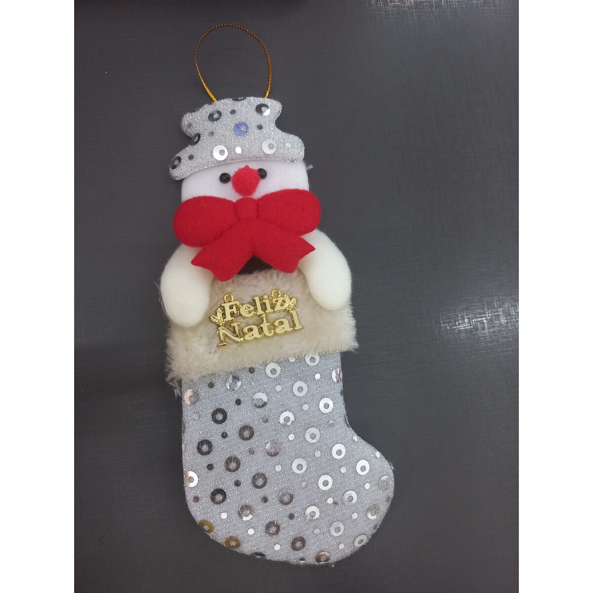 ff57608cd08f4b4699ce9bc664727003.jpg Enfeite Natalino Bota com Boneco de Natal ou Rena 21cm – Decoração de Natal Charmosa e Festiva - Imagem 1