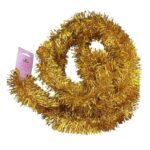 Festão Decorativo Natalino 2m x 6cm – Brilhante, Flexível para Decoração Festiva