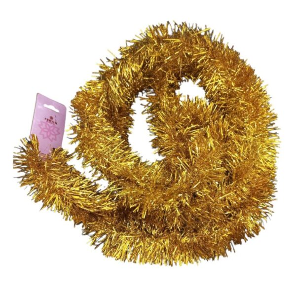 Festão Decorativo Natalino 2m x 6cm – Brilhante, Flexível para Decoração Festiva