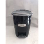 Lixeira Red. Pedal 6,5L Black Steel - Imagem 3