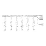 Pisca 100 Led Cortina Branco 3 X 0,40 M - Imagem 3