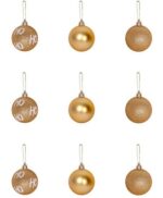Kit de Bolas de Natal tubo HOHOHO 5 cm- 9 Peças - Imagem 3