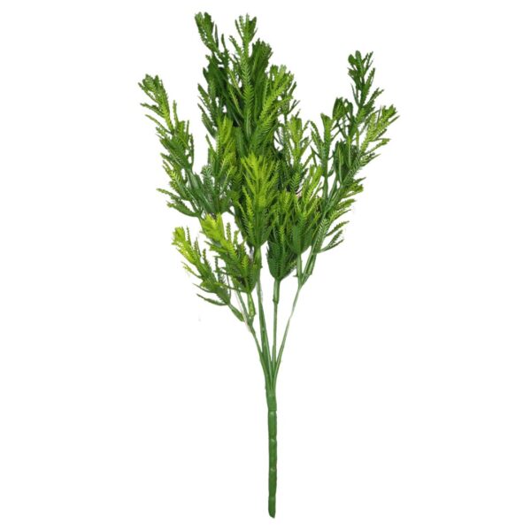 Buquê Artificial de Pinheiro - 35cm, 5 Galhos, 1 Pinheiro, Cores Variadas