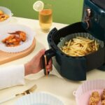 Forma de Silicone P/ Air Fryer Redonda 17 Cm - Imagem 2