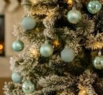 Kit de Bolas de Natal 4 cm - 6 Peças na cor Oceane - Imagem 2