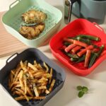 Forma de Silicone P/ Air Fryer Quadrada 17 Cm - Imagem 5