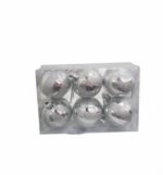 Kit com 6 Bolas de Natal com Glitter – 5cm - Imagem 4