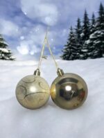 Kit de Bolas de Natal 7 cm - 5 Peças - Imagem 2