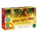 Pisca 100 Led Cortina Branco 3 X 0,40 M - Imagem 2