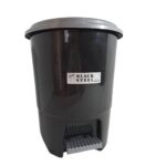 Lixeira Red. Pedal 6,5L Black Steel - Imagem 2